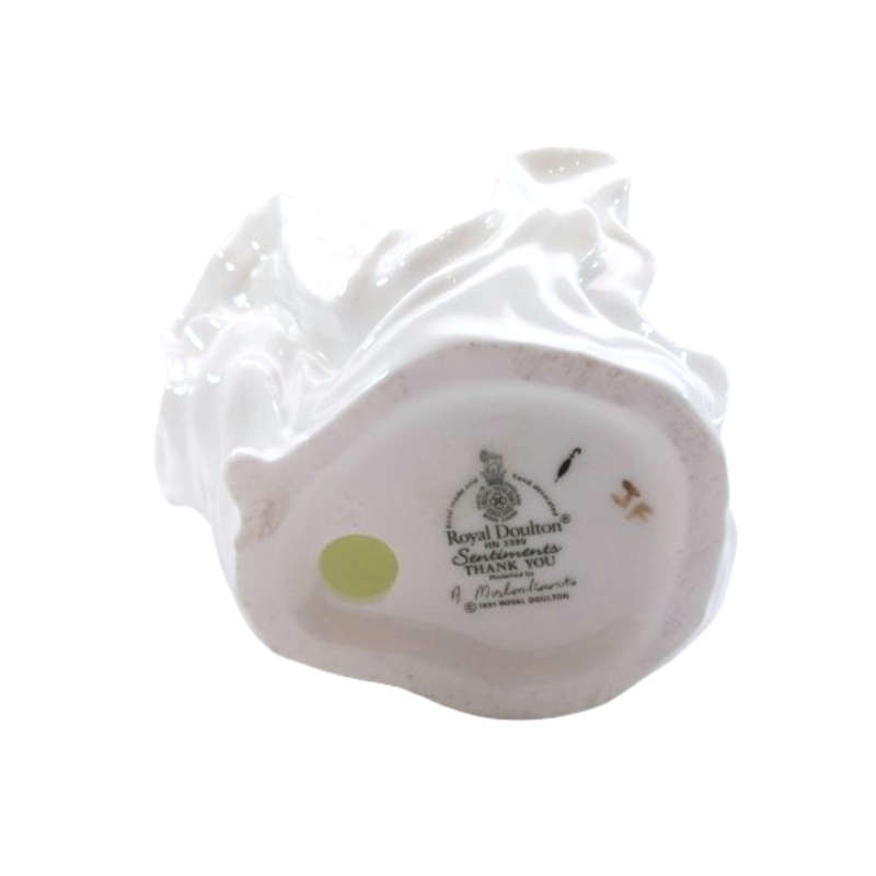 Royal Doulton HN 3390 Sentiments Thank You Figurine