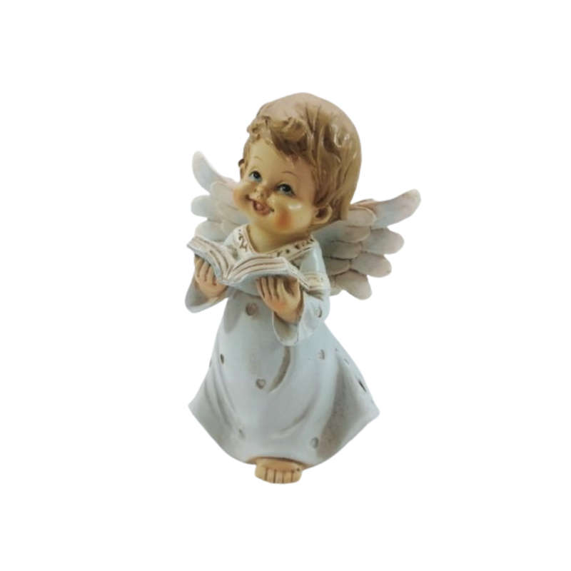 Sweet Angel Child Figurine Child Reading