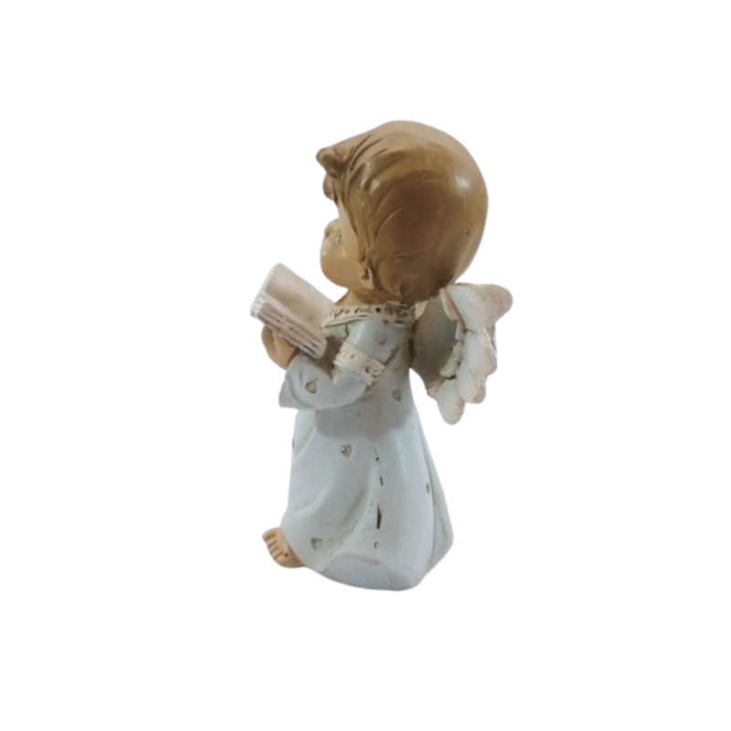 Sweet Angel Child Figurine Child Reading