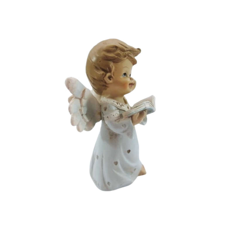 Sweet Angel Child Figurine Child Reading