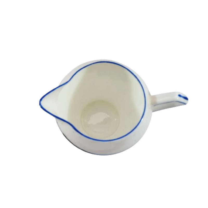 Art Deco Gladstone Blue Flower Milk Jug Creamer