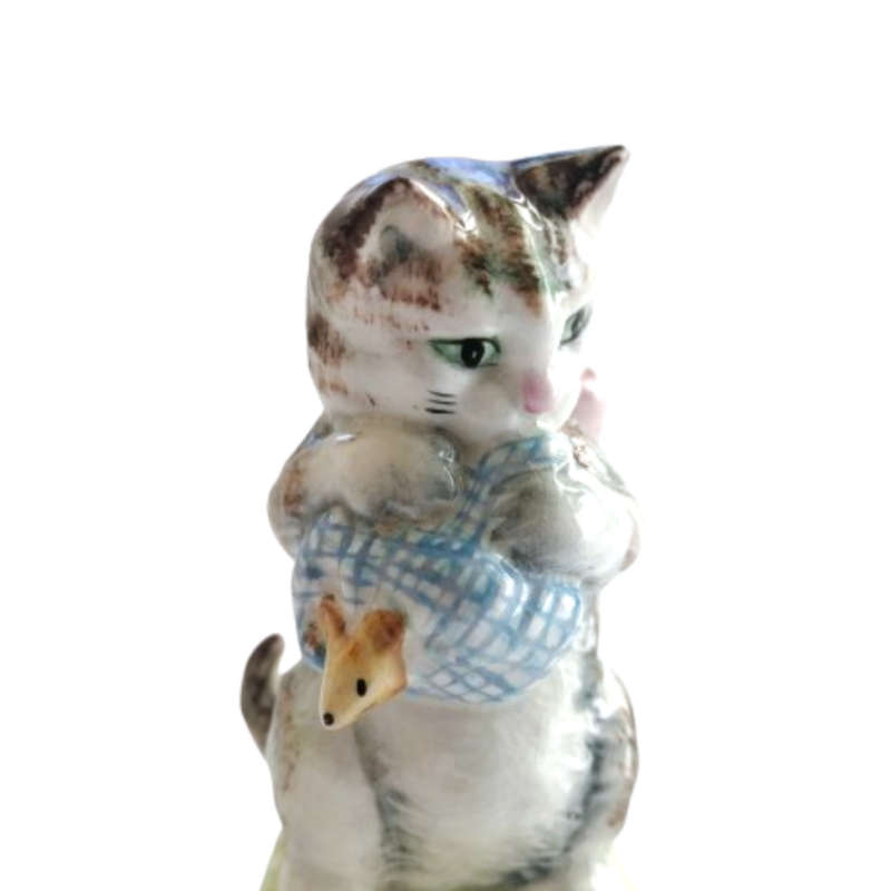 Beswick Beatrix Potters Miss Moppet 1275 Gold