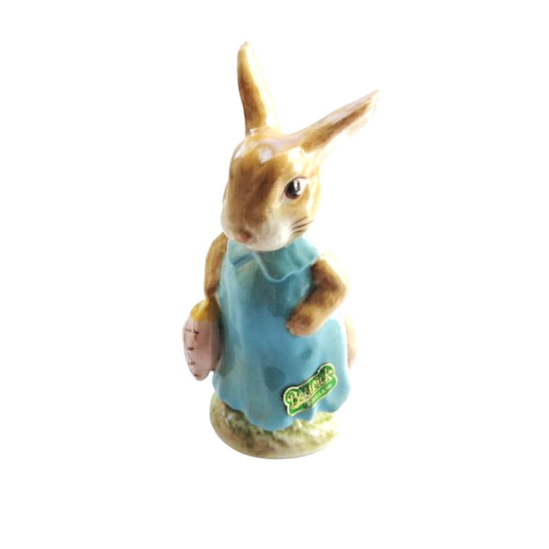 Beswick Beatrix Potter Mrs Flopsy Bunny Gold 1942