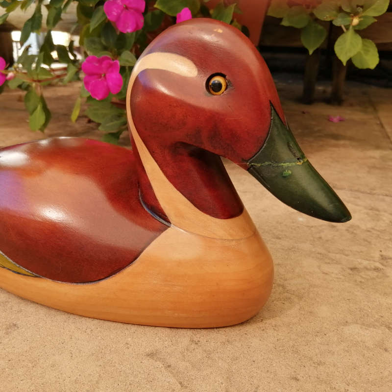 Feathers of Knysna Gallery carved and hand painted Pintail Duck 457/2000