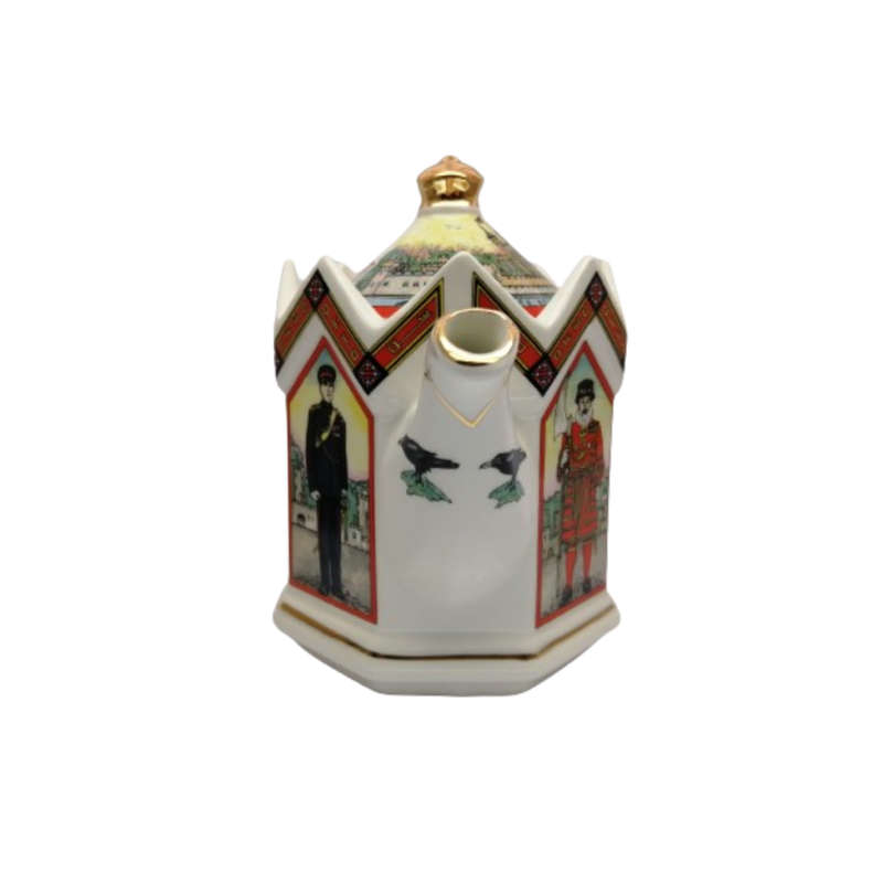 James Sadler Teapot Tower of London porcelain Made in England