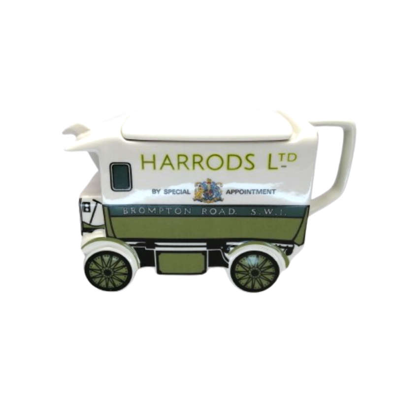Harrods 1919 Walker Electric Van Ceramic Teapot made by James Sadler.