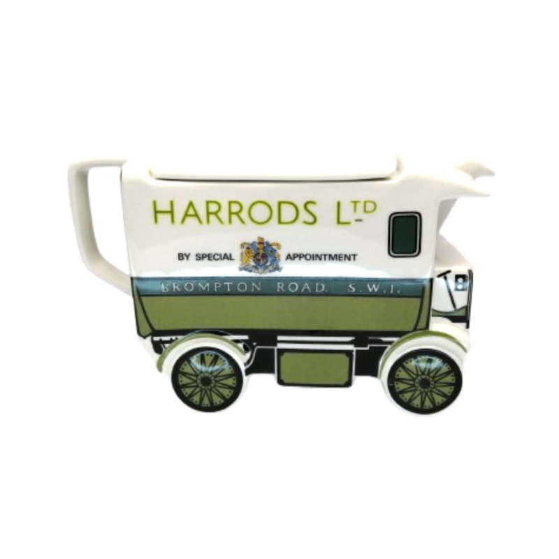 Harrods 1919 Walker Electric Van Ceramic Teapot made by James Sadler.