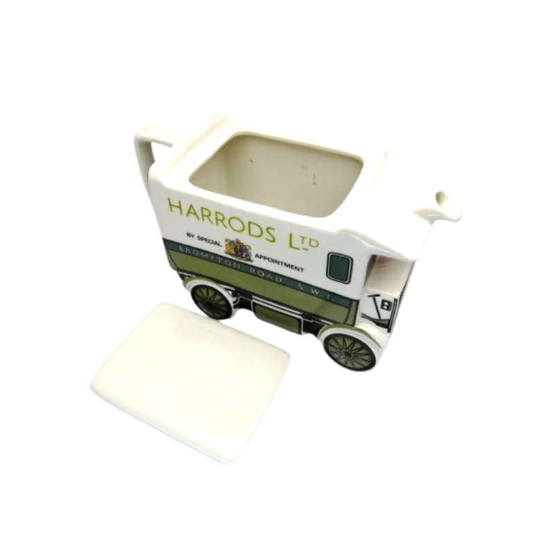 Harrods 1919 Walker Electric Van Ceramic Teapot made by James Sadler.