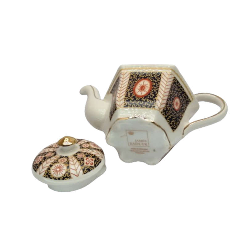 James Sadler Small Mandarin Style Teapot from Heirloom collection