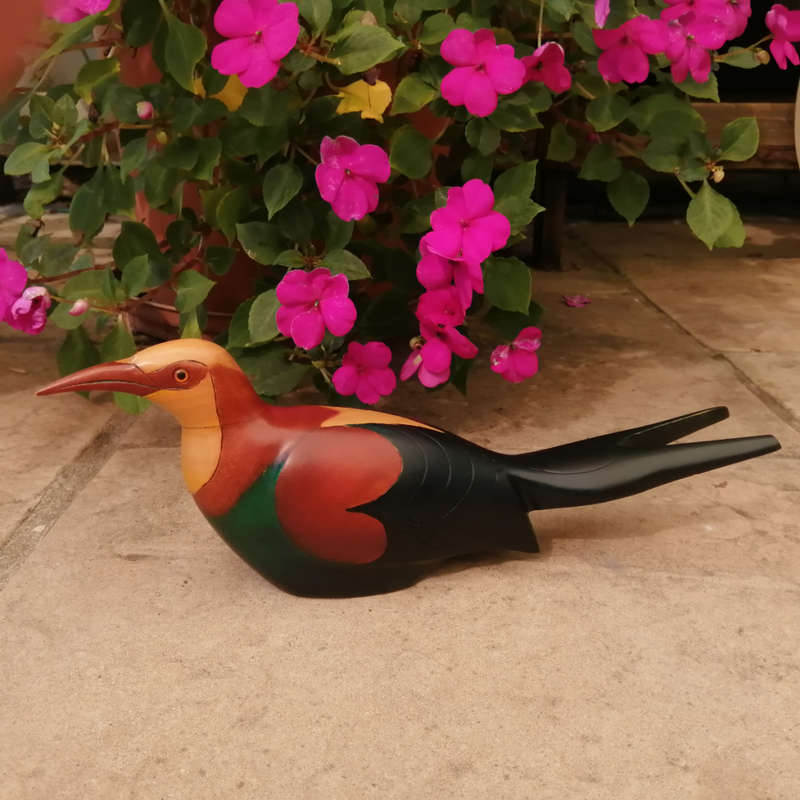 African Carvers of Knysna carved and hand painted European Bee-eater Ltd Bird 31/2000