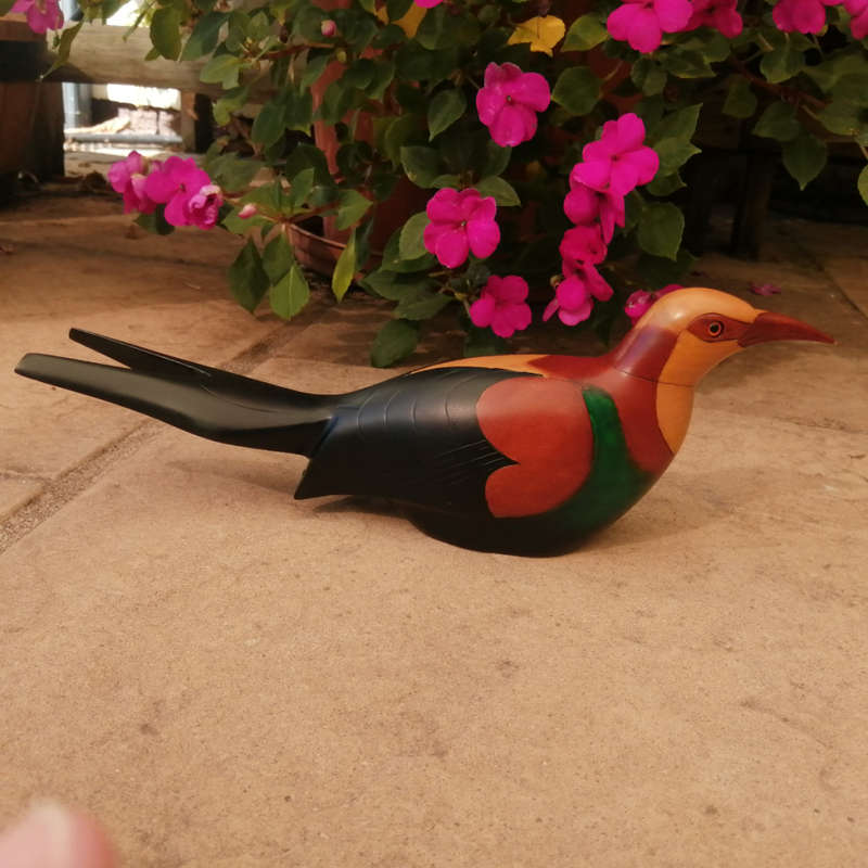 African Carvers of Knysna carved and hand painted European Bee-eater Ltd Bird 31/2000
