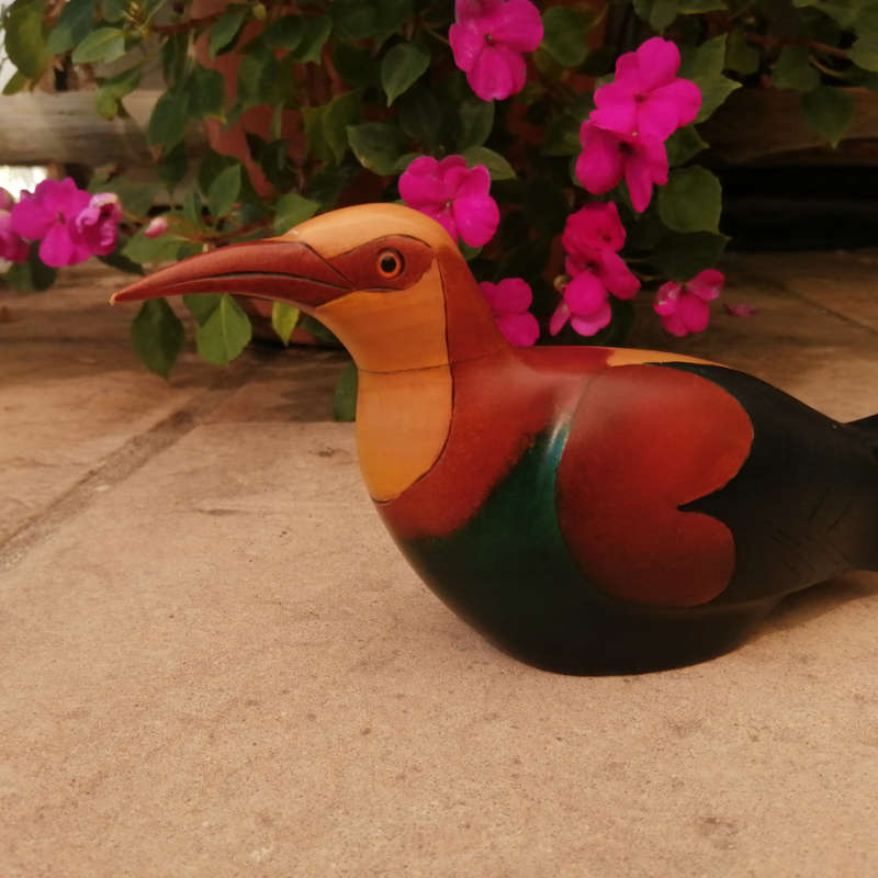 African Carvers of Knysna carved and hand painted European Bee-eater Ltd Bird 31/2000