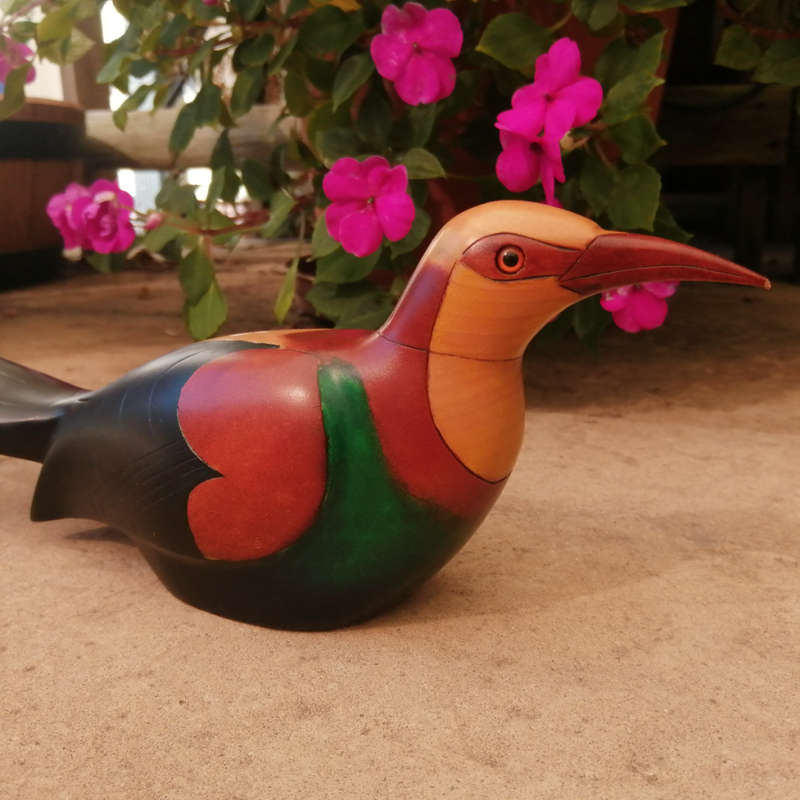 African Carvers of Knysna carved and hand painted European Bee-eater Ltd Bird 31/2000