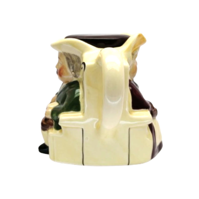 Tony Wood Ceramic Darby and Joan Teapot Staffordshire England