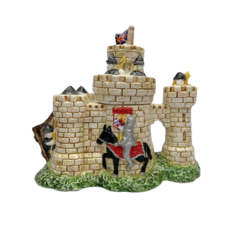 Leonardo Castle & Knight Teapot Made in England