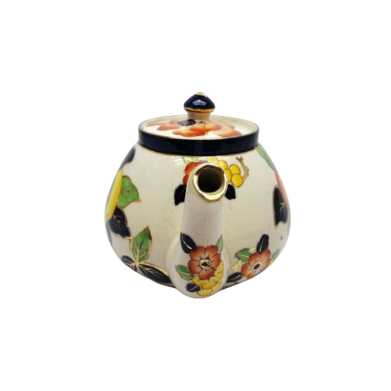 Beautiful Staffordshire Tea Pot made by Stanley China at Longton.