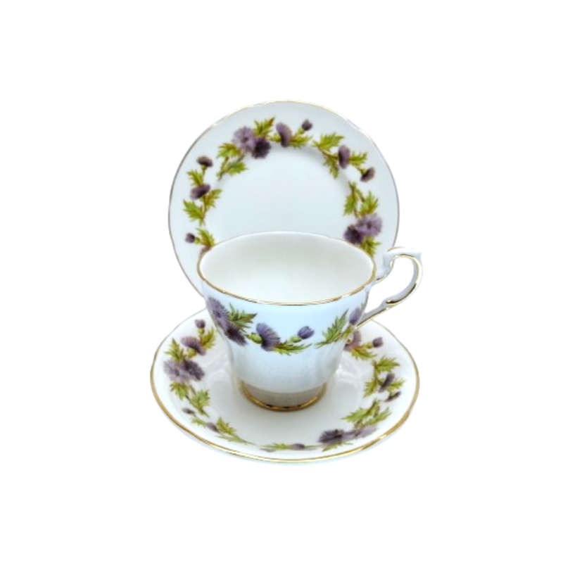 Paragon Fine Bone China Highland Queen Trio