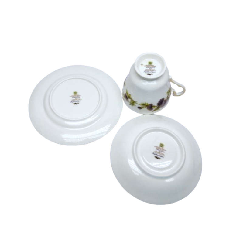 Paragon Fine Bone China Highland Queen Trio