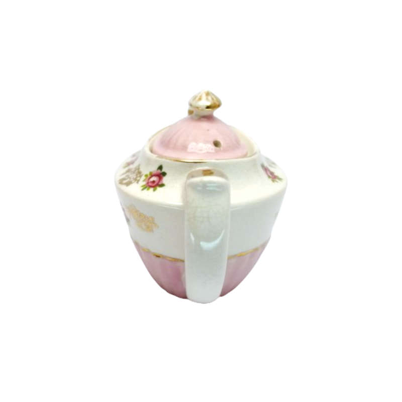 Gibson vintage Pink and gold Tea Pot