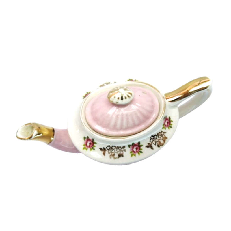 Gibson vintage Pink and gold Tea Pot