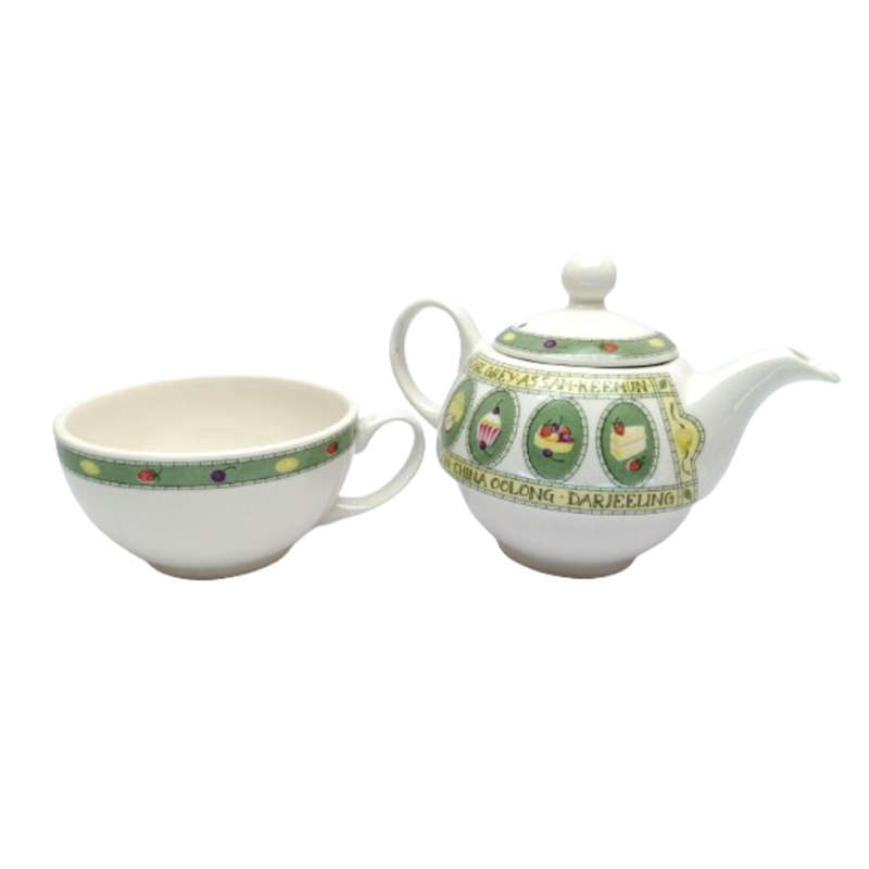Arthur Wood & Son Staffordshire Herbal Teas Fruit Infusions Teapot And Cup