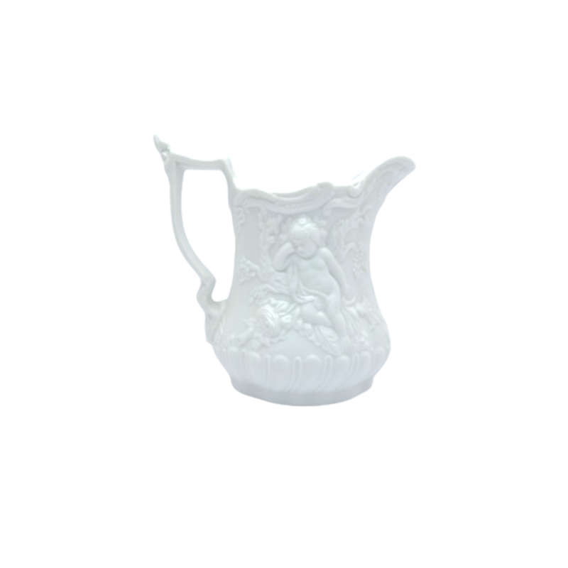 Portmeirion cupid Parian-ware small pitcher creamer