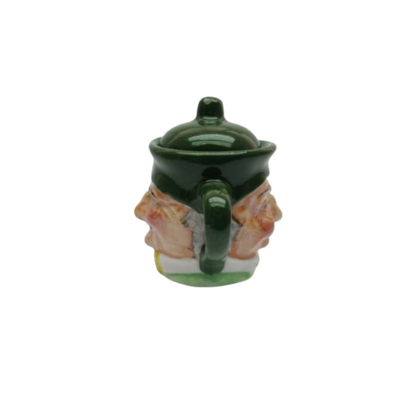Sairey Gamp Double sided Miniature Tea pot