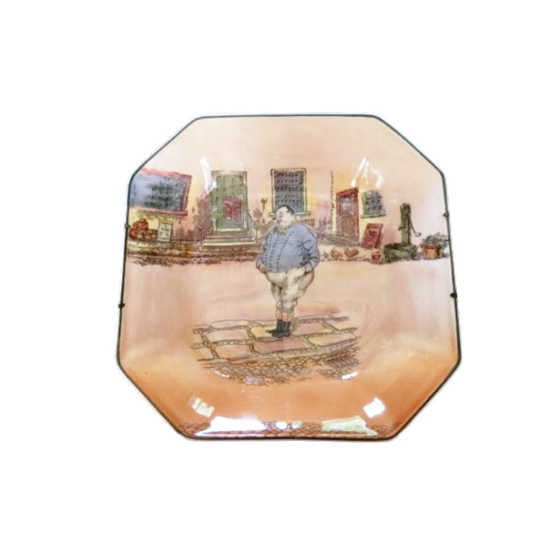 Royal Doulton Fat Boy Dickens Ware Octagonal Dish