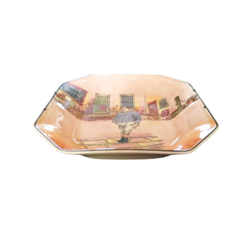 Royal Doulton Fat Boy Dickens Ware Octagonal Dish