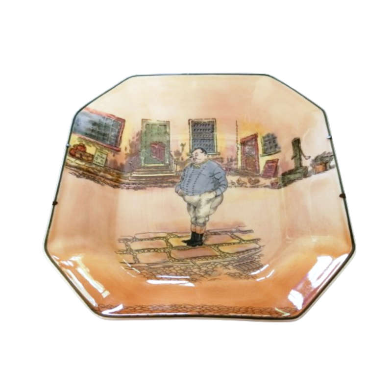 Royal Doulton Fat Boy Dickens Ware Octagonal Dish