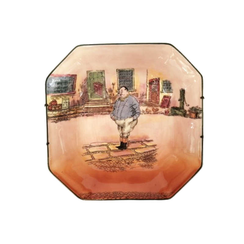 Royal Doulton Fat Boy Dickens Ware Octagonal Dish