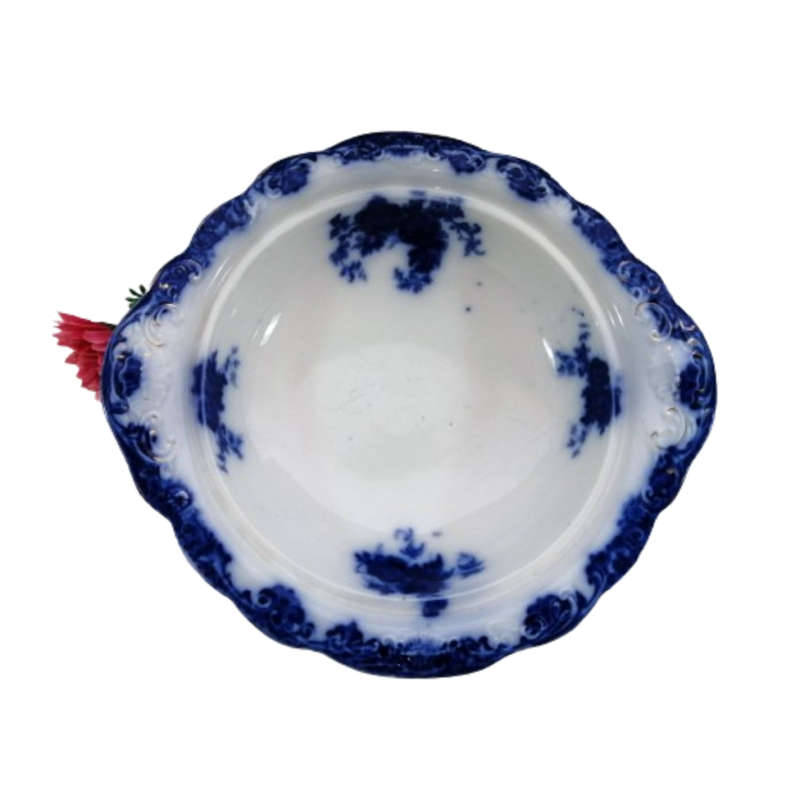 Antique Alfred Meakin Belmond Flow Large Serving Dish C.1890
