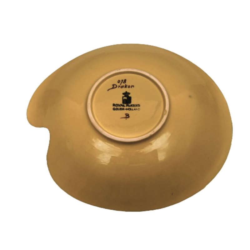 Royal Plazuid Gouda Holland Drakom Dragon Bowl