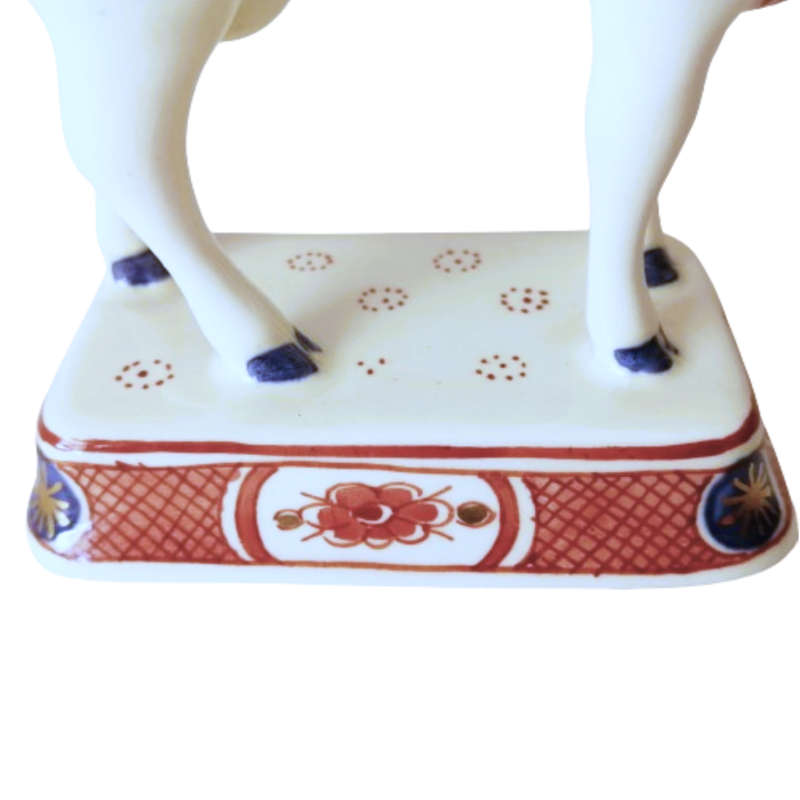 Delft Porceleyne Fles Pynacker cow 1960
