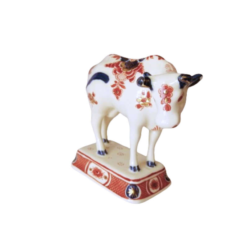 Delft Porceleyne Fles Pynacker cow 1960