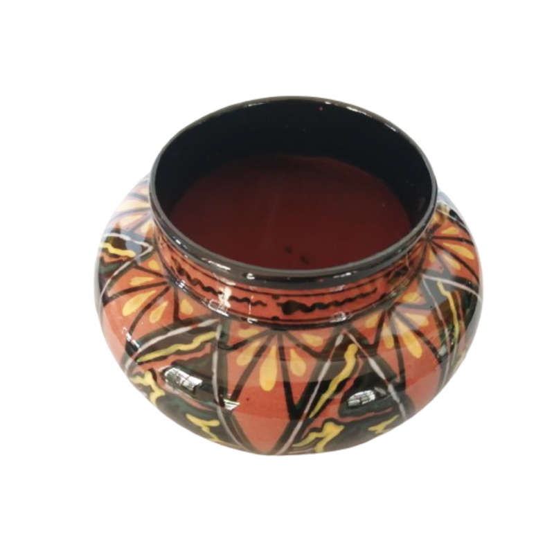 Gouda Pottery glazed vase designed by Eduard Antheunis c.1918