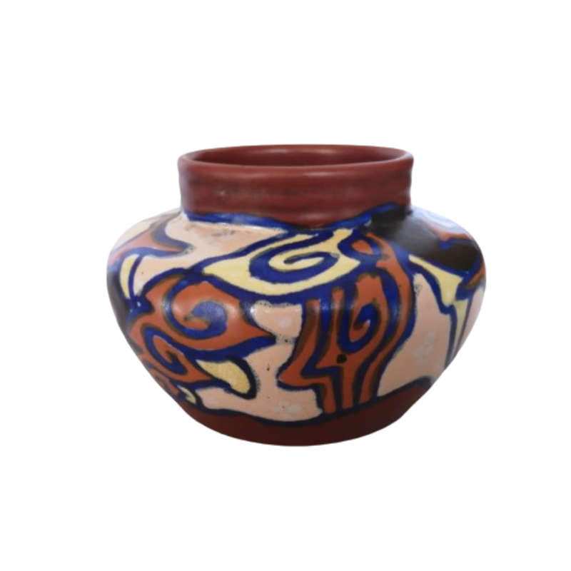 Gouda Pottery Pot - Vase designed by Shinsky c1924
