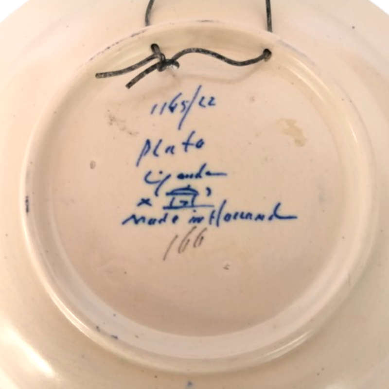 Gouda Plato Royal Zuid-Holland 1145/22 Dish c.1925
