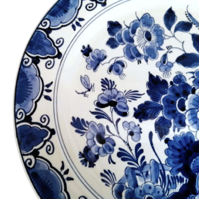 Holland Delft 1974 Decorative Wall Plate Porceleyn Fles