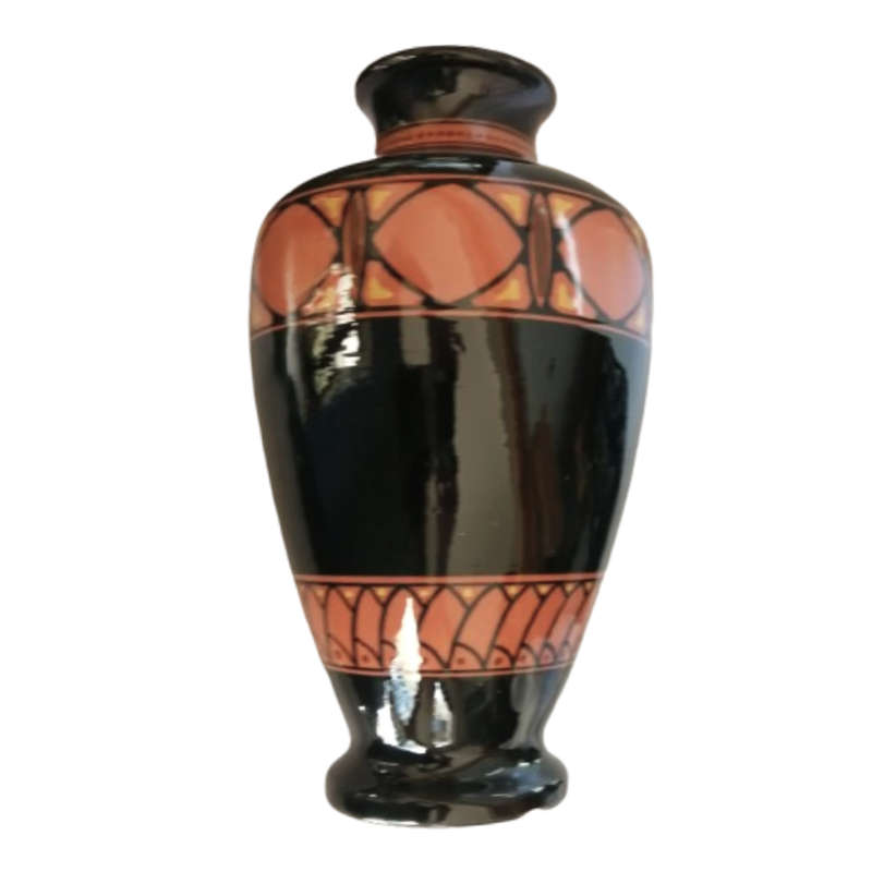 Gouda Pottery glazed large Regis vase designed by Eduard Antheunis