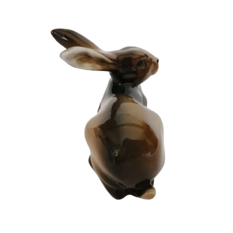 Rosenthal Rare Handpainted Brown Rabbit Hare Figurine