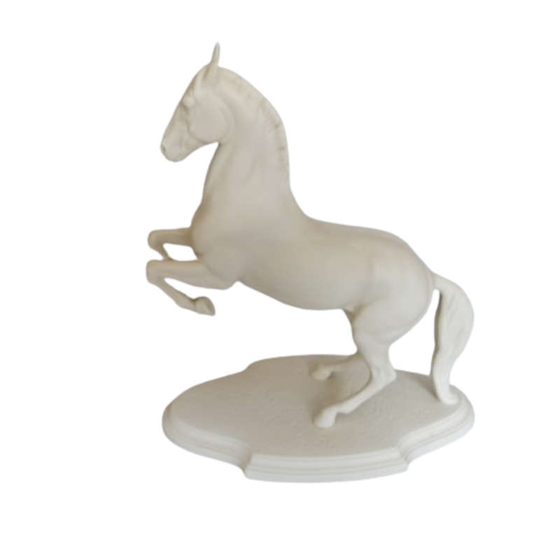 1981 Franklin Mint Porcelain Levade Pamela Du Boulay Horse Spanish Riding School