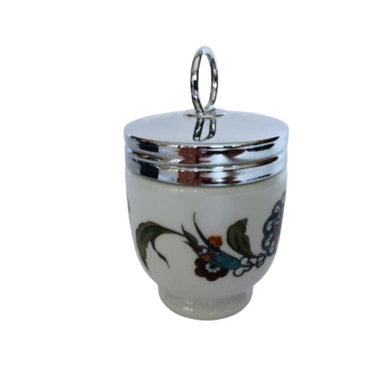 Royal Worcester Boxed June Garland Egg Coddler
