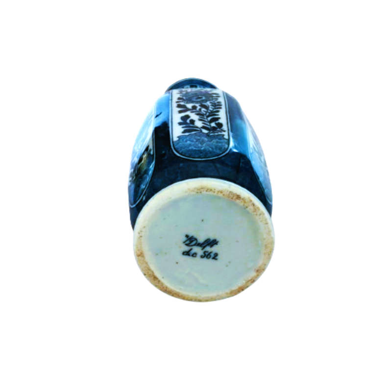 Delft Mosa Mastricht Delft Blue Twin Handled Vase Dec 562