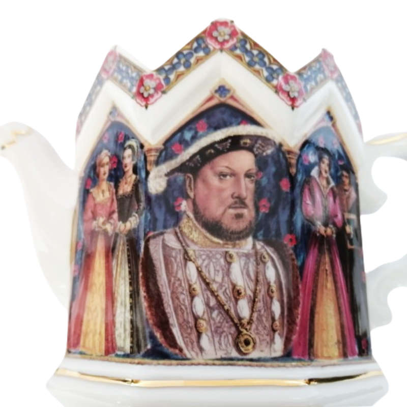 James Sadler King Henry V111 and his Wives Teapot