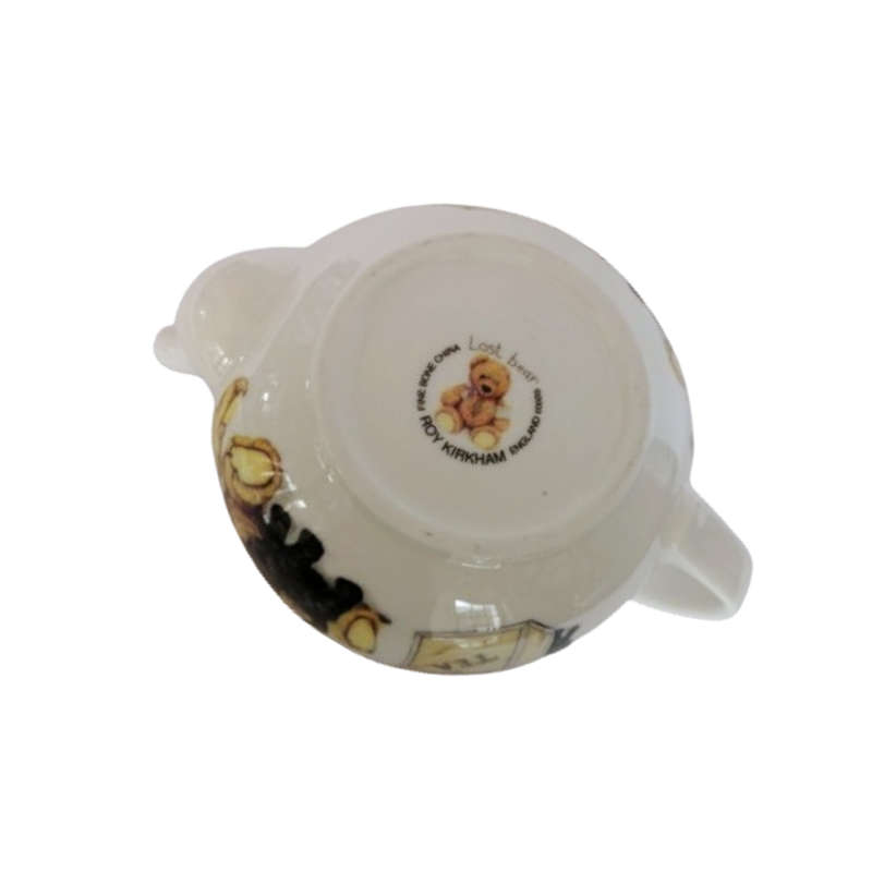Roy Kirkham Classic Teddy Lost Bear Porcelain Large Teapot
