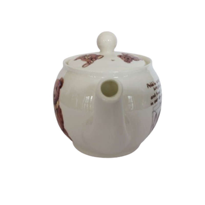 Roy Kirkham Classic Teddy Washed Bear Porcelain Teapot
