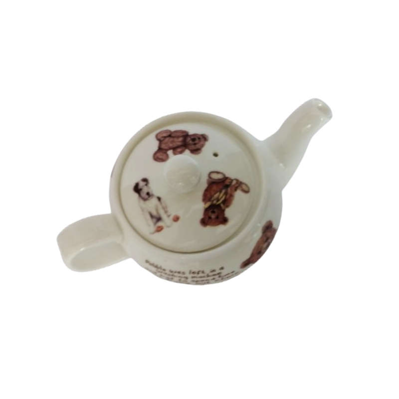 Roy Kirkham Classic Teddy Washed Bear Porcelain Teapot