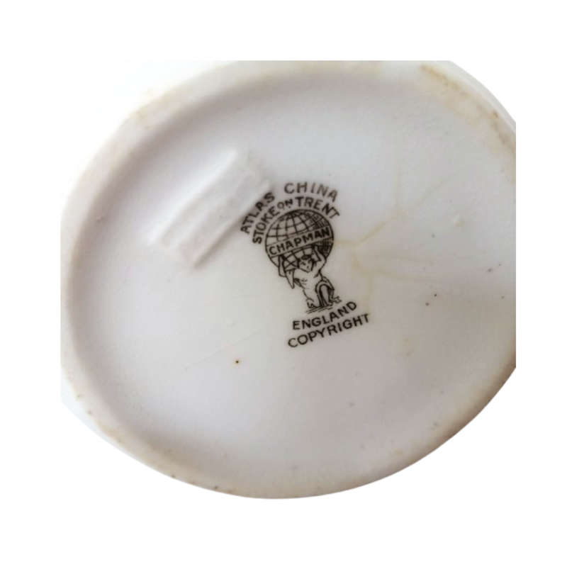 Atlas Chapman China dating from 1906-1910 floral china Tea Pot