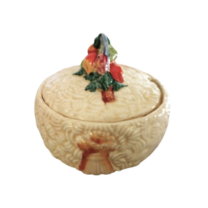 Clarice Cliff Celtic Harvest Lidded Sugar Bowl